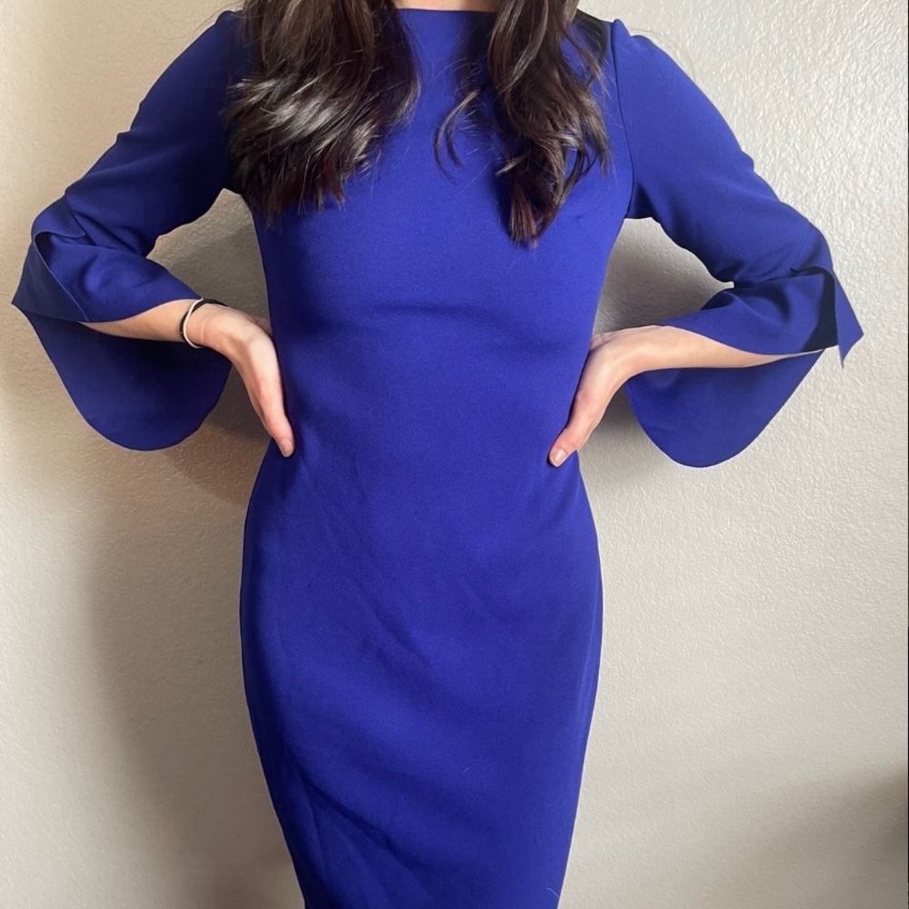 Size 0 blue Vince Camuto dress